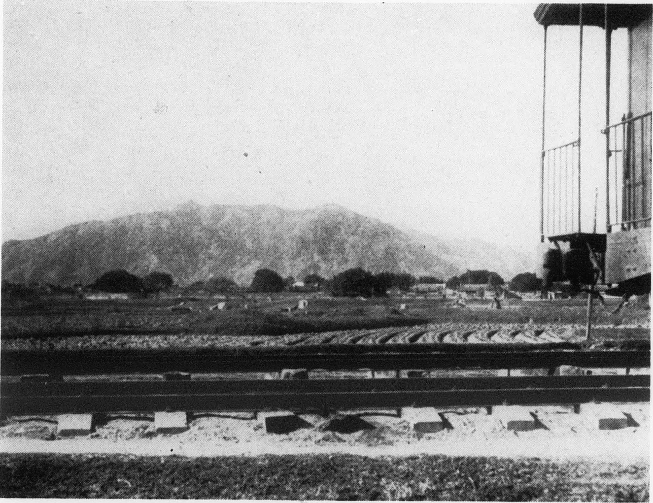 粤北粤汉铁路轨道，约1935年
